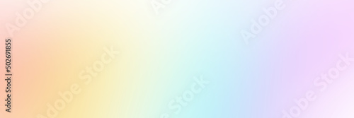 Very light, soft pastel rainbow banner backgrounds