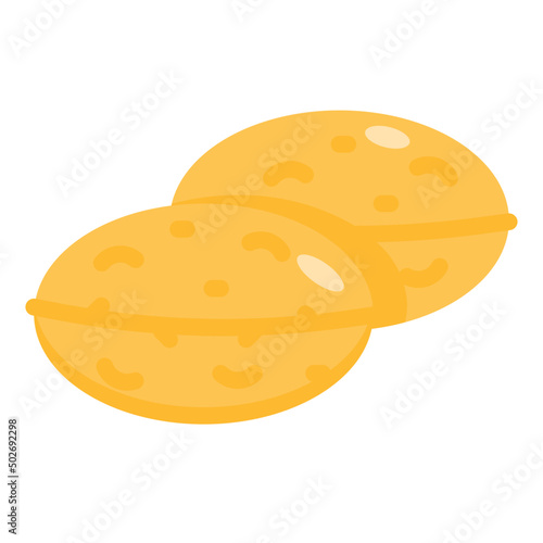 bread flat icon