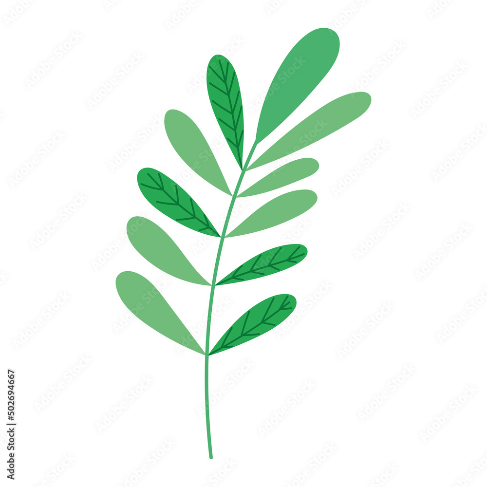 leaves nature icon