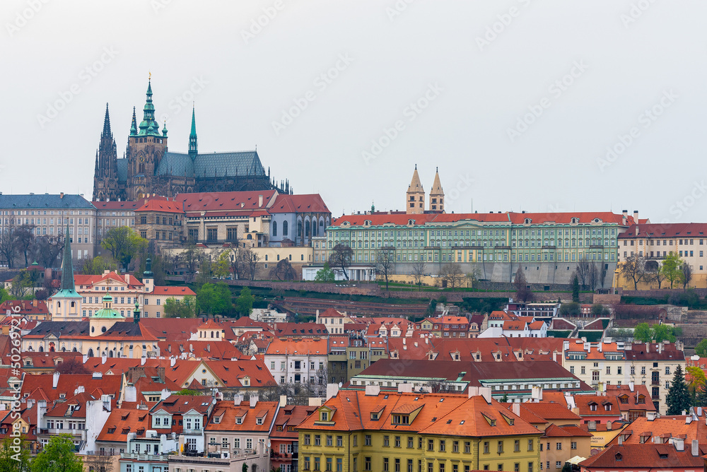 Prague Castle View from the old town