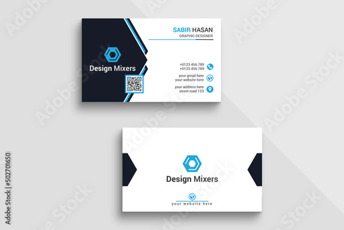 Simple And Minimal Business card design