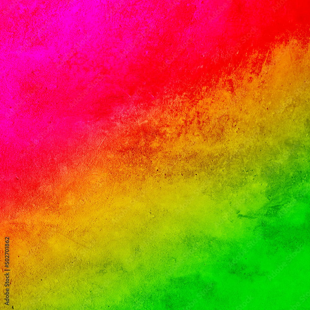 Abstract bright green red background. Gradient. Colorful background with space for design.