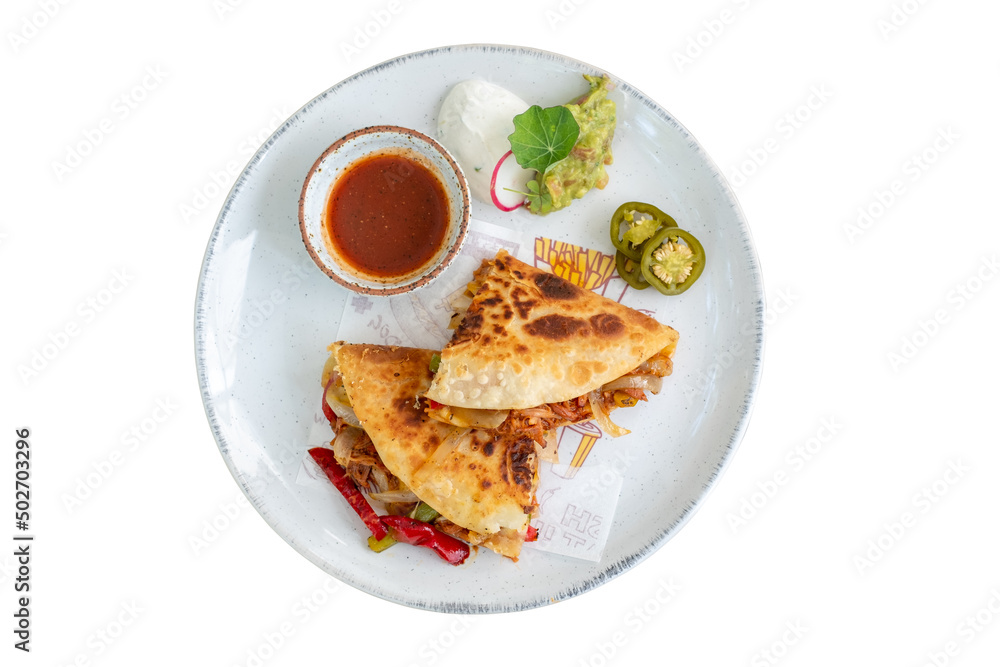 Smoked Pork Quesadilla ,Home Made Grilled Flour Tortilla Filled with 8 hours Home Smoked Pork Smoked Pork Quesadilla ,Home Made Grilled Flour Tortilla Filled with 8 hours Home Smoked Pork