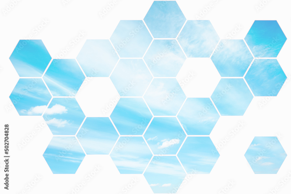 Fototapeta premium futuristic nature background