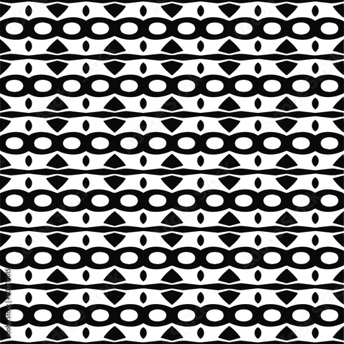 Design seamless monochrome geometric pattern. Abstract background. Vector art.Perfect for site backdrop, wrapping paper, wallpaper, textile and surface design. 