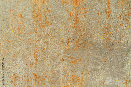 Rusty metal texture. Old collapsing surface. Abstract vintage background.