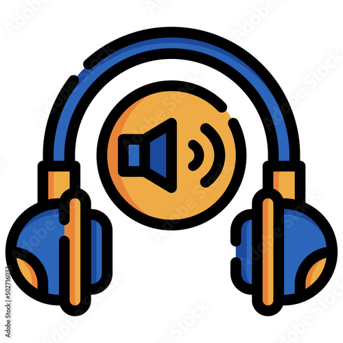 VOLUME filled outline icon,linear,outline,graphic,illustration
