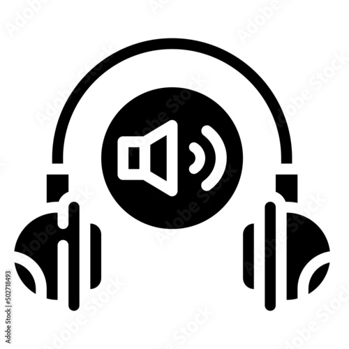 VOLUME glyph icon,linear,outline,graphic,illustration