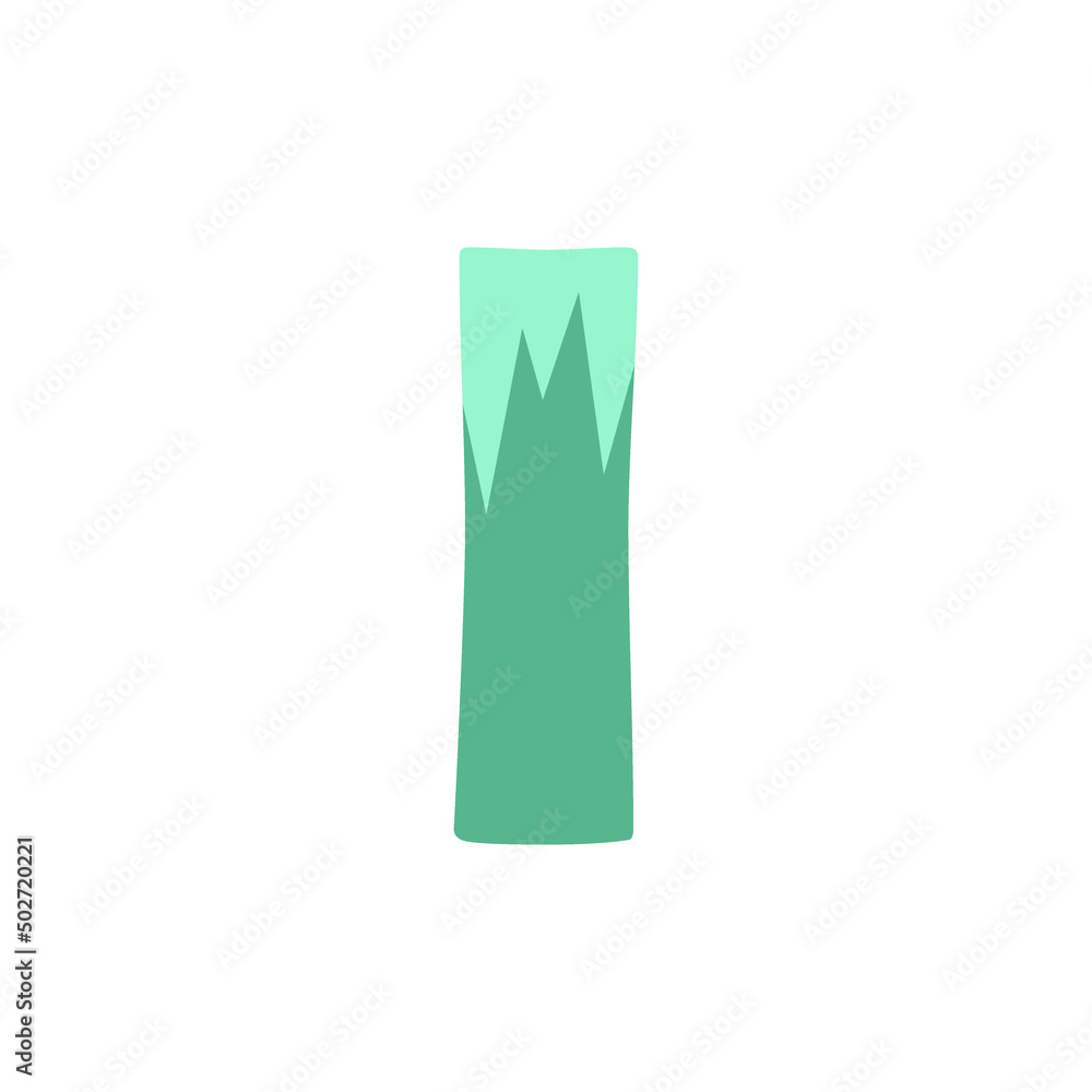The letter I on a white background. Icon, button, graphic, illustration, web, symbol, graphic resources.