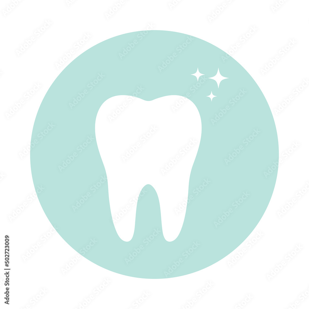 Healthy tooth. Hygiene, health care concept. Vector design. Healthy tooth. Hygiene, health care concept. Vector design.