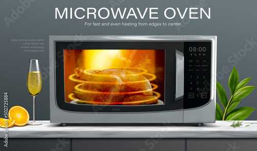 Microwave oven ad