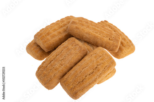 shortbread cookie isolated