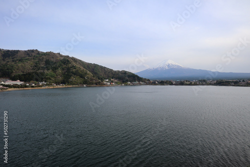 【日本】河口湖と富士山