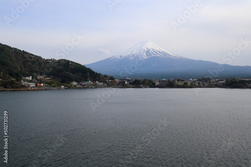 【日本】河口湖と富士山
