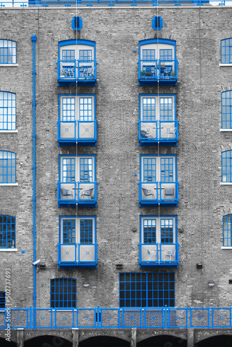 London architecture on the Thames photo