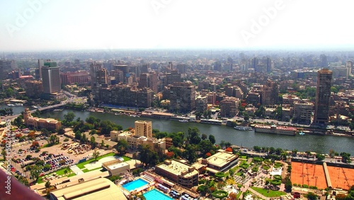 View of Nile River, Cairo, Egypt