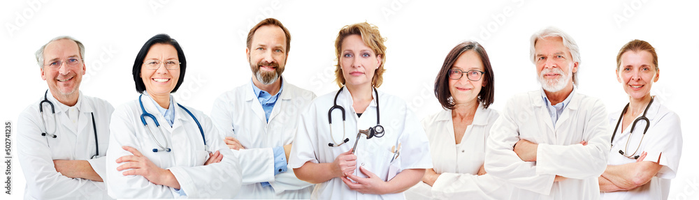 Ärzte in Senior Positionen als Praxis oder Klinik Konzept Ärzte in Senior Positionen als Praxis oder Klinik Konzept