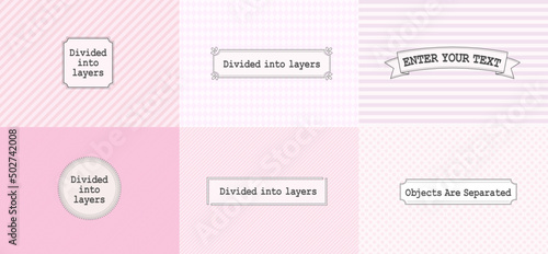 背景、ピンク、おしゃれ、水玉、ストライプ、ボーダー、ダイヤ柄、モザイク、ai,赤、白、枠、縁、Background, pink, fashionable, polka dots, stripes, borders, diamond patterns, mosaics, ai, red, white