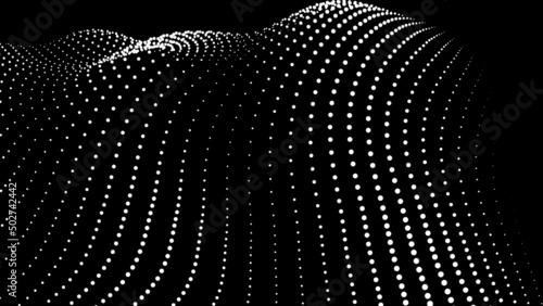An endless sea of information. Graceful curves of smooth waves and hills. Sexual forms of folds of matter or fabric. Curtain of the receding surface.
