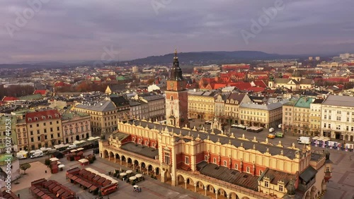 Wallpaper Mural Main Market Square, Krakow Poland  Torontodigital.ca