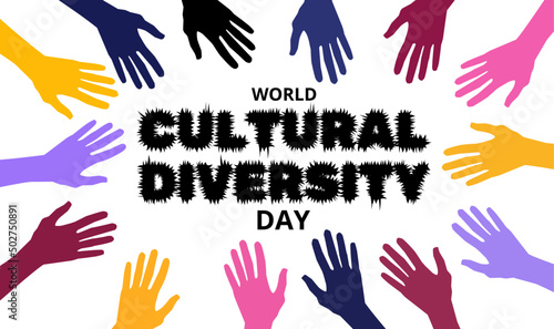 world cultural diversity day banner