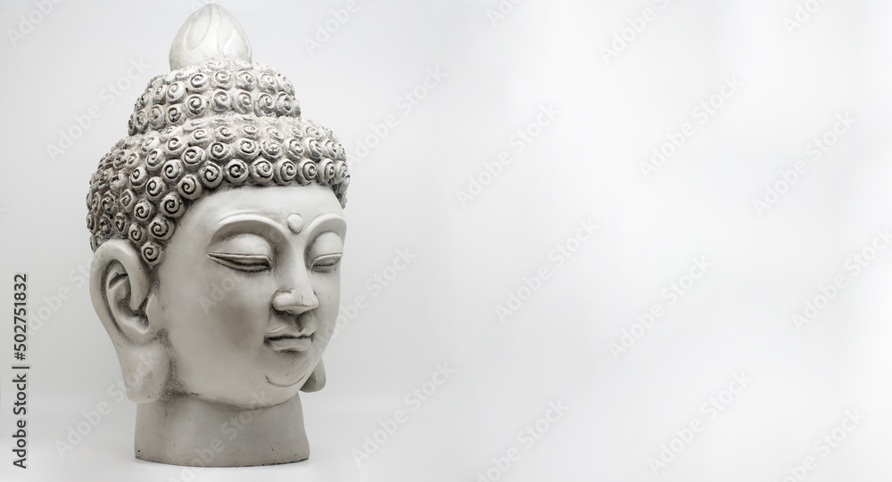 Decoración escultura budista