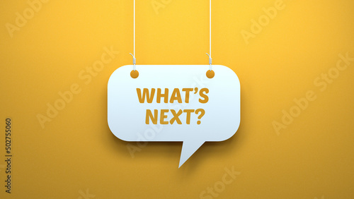 What is Next? 