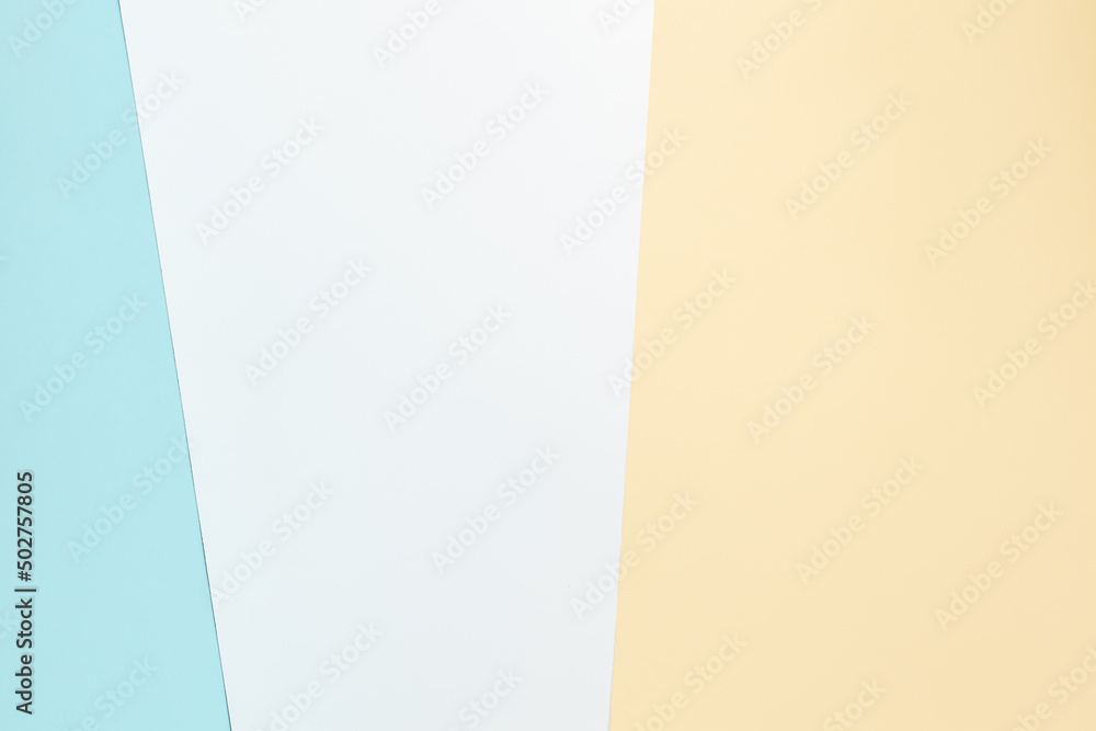Colourful background. Yellow and blue backdrop. Modern geometric poster template. Contemporary pastel color background. Colourful background. Yellow and blue backdrop. Modern geometric poster template. Contemporary pastel color background.