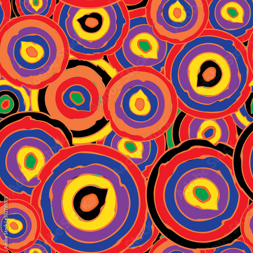 Abstract repeating pattern ...