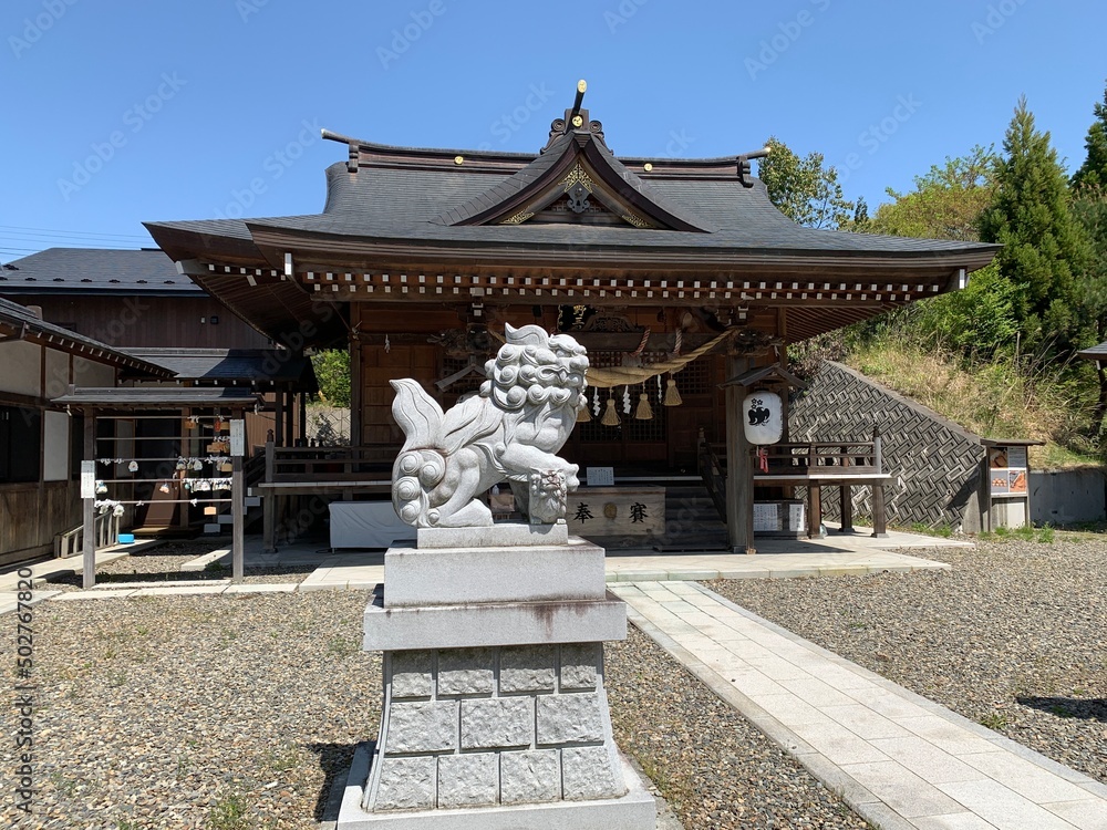 平泉の熊野三社 平泉の熊野三社