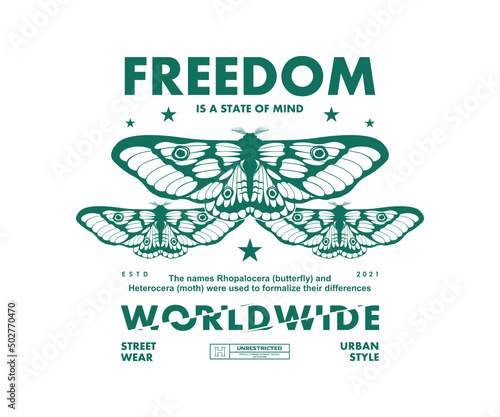 Aesthetic Graphic Design for T shirt Street Wear and Urban Style