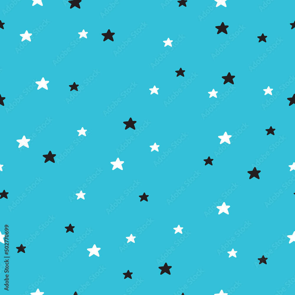 Simple seamless pattern with stars for textile, fabric manufacturing, wallpaper, covers, surface, print, gift wrap, scrapbooking. Vector. Simple seamless pattern with stars for textile, fabric manufacturing, wallpaper, covers, surface, print, gift wrap, scrapbooking. Vector.