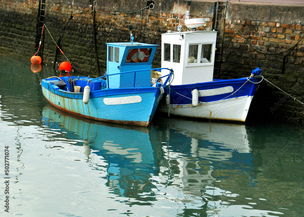 bateaux de pêche au port