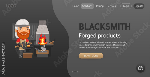 Blacksmith Website Template