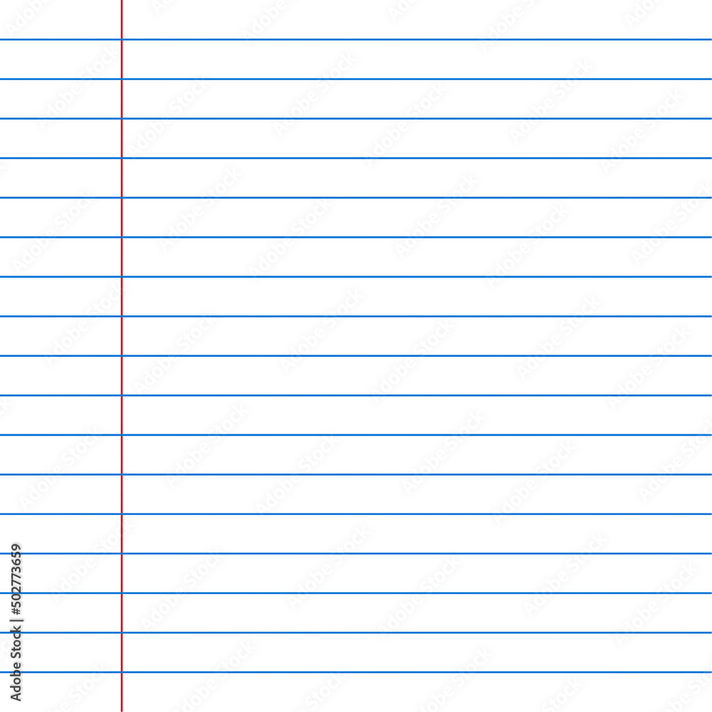 Vector office sheet for writing. Vector office sheet for writing.