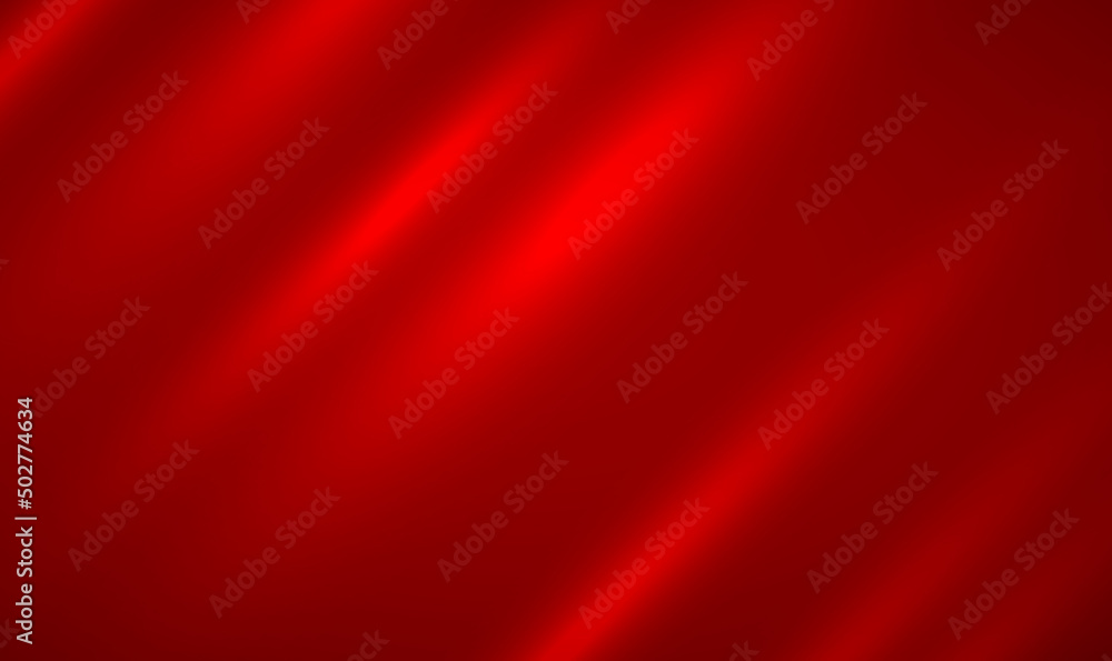 Red metallic radial gradient with light effect. Red metal technology background with polished, light. Shiny and metal steel gradient template. Red gradient abstract background for valentine, Christmas