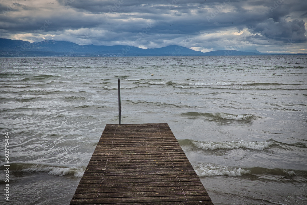 Obraz premium Stürmige See
