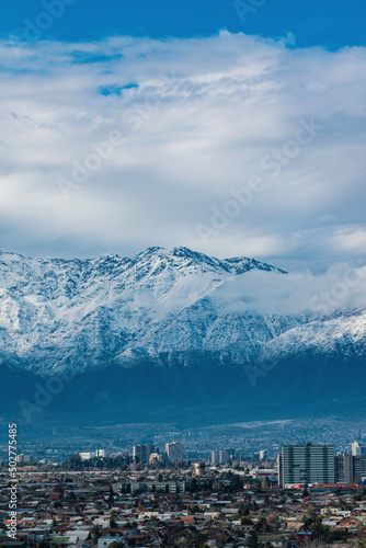 Los Andes from Santiago de Chile