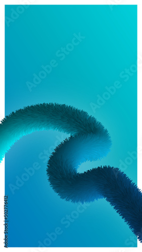 Fuzzy Worm 3D