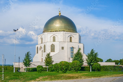 Building of the Quran Museum in Bolgar, Russia. Building is dedicated to the adoption of Islam by the Volga Bulgarians as the state religion in 922 photo