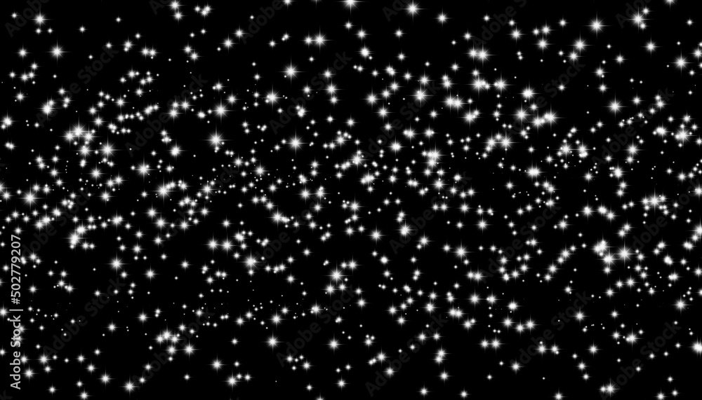 Sparkling stars with colorful backgrounds are used as background decorations. Sparkling stars with colorful backgrounds are used as background decorations.