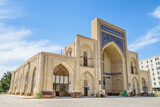 Building of Fayzobod Khangah in Bukhara, Uzbekistan. Built in 1598-1599 as a hospice for Sufis and religious pilgrims
