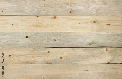 Natural wood background, horizontal lines