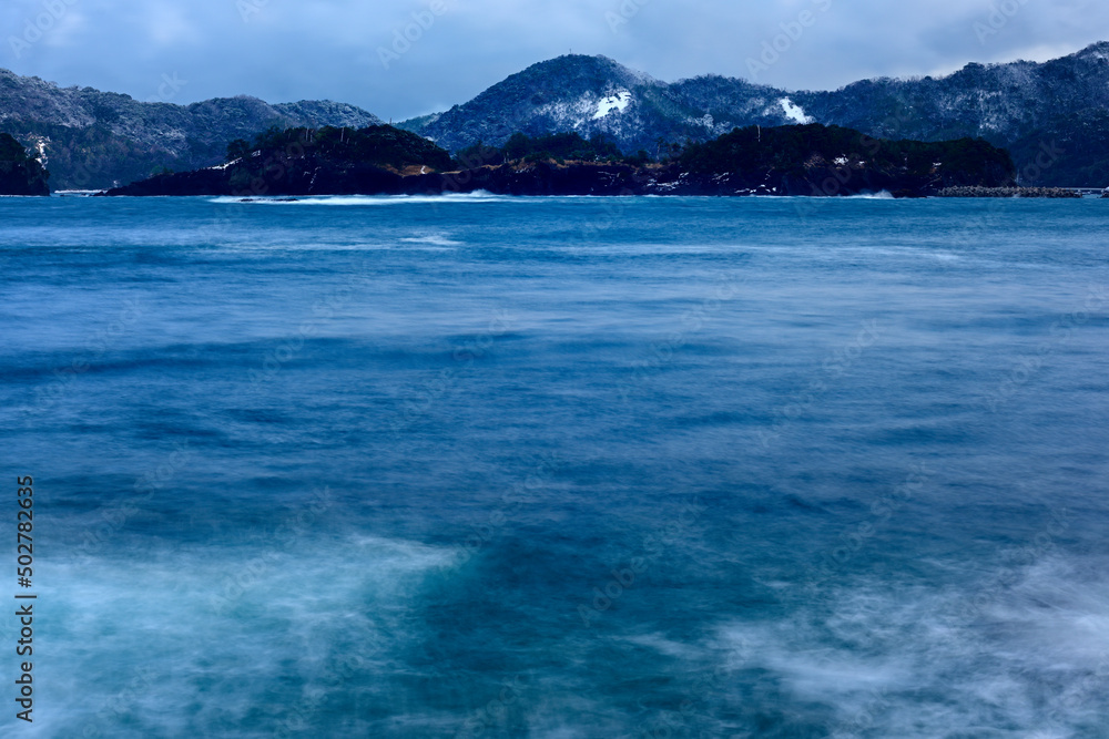 冬の島根半島 冬の島根半島
