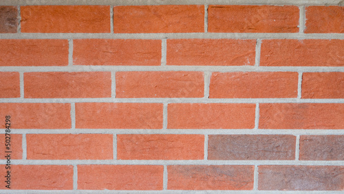 Bricks wall background closeup