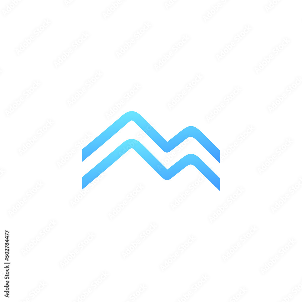 abstract mountain logo design vector stock illustration abstract mountain logo design vector stock illustration
