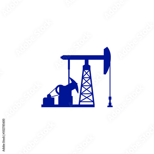 oil pump icon vector stock illustration