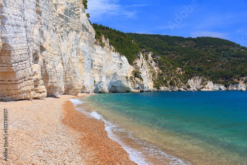 Italian beach - Gargano peninsula photo