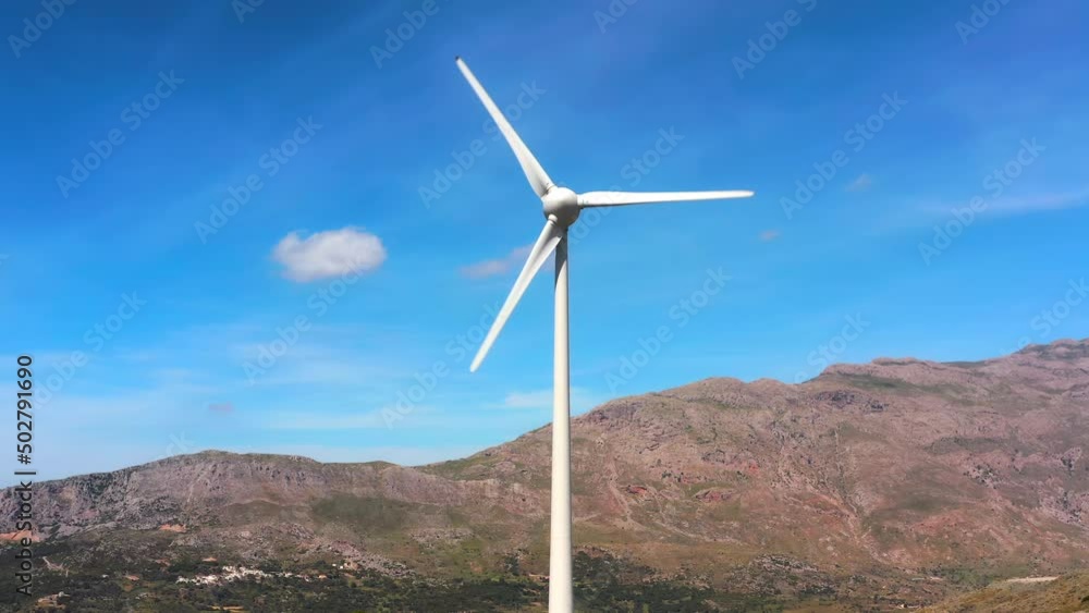 Renewable energy from wind turbine generator. Sustainable clean power Renewable energy from wind turbine generator. Sustainable clean power