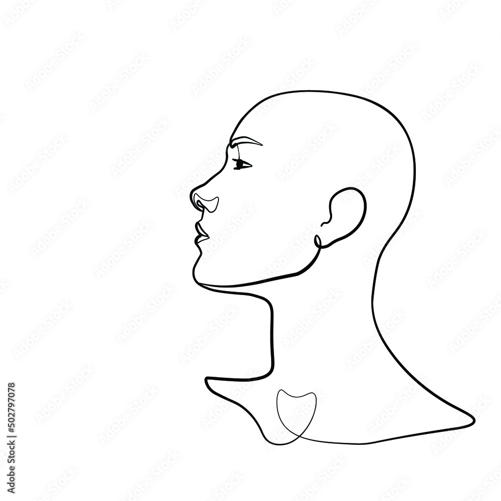 Wild Flowers' surreal faces Continuous line, drawing of set faces and hairstyles, fashion concept, woman's beauty, minimalist, pretty sexy. Yourself self-care Wild Flowers' surreal faces Continuous line, drawing of set faces and hairstyles, fashion concept, woman's beauty, minimalist, pretty sexy. Yourself self-care
